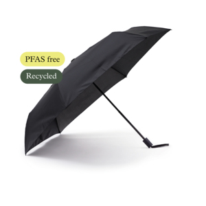 NEW! Lite Umbrella &ndash; easy to carry, easy to choose. <br>Lite is our lightweight and compact umbrella for those who want an umbrella that is barely noticeable in a bag or coat pocket &ndash; but always there when the rain comes. Weighing only 210 grams and measuring just 25 cm when folded, Lite is easy to take with you every day.<br> <br>Despite its compact size, Lite opens to a generous diameter of 98 cm. The sturdy construction with a metal shaft and flexible fibreglass ribs makes the umbrella more resilient in windy conditions. It features manual opening, a practical wrist strap and comes with a matching pouch.<br> <br>The fabric is made from recycled polyester, R-PET, and just like all our umbrellas, Lite is completely PFAS-free. PFAS are still commonly used for their water-repellent properties in many promotional umbrellas, but we have chosen to eliminate these substances from our entire umbrella range. A better material choice &ndash; without compromising on function.<br> <br>Light to carry. A wiser choice.