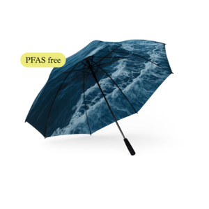 Create unique umbrellas with digital technology when ordering 120 or more umbrellas. The price includes any photo motif on our popular umbrella model Mine, with single layer panels. The umbrella can also be manufactured with double panels. Delivery time approx. 12-14 weeks after approved sample. Minimum order quantity 120pcs. If you want a quote for panels made of recycled polyester, or if you want help with sketch suggestions - get in touch!