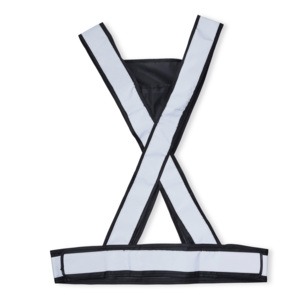 NEW PRODUCT! Our popular reflective harness Ex is now available in more colours! Of course we only sell CE approved reflective products. This harness is approved according to EN 13356:2001. Wide reflective bands over torso and waist increases the visibility and safety in the dark. The Velcro in the sides makes it possible to adjust for best comfort and fit. Imprints can be placed on the triangles on front and back. The model is available in yellow, black, orange, green, blue, red and pink in sizes S/M and L/XL.