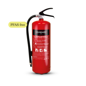 Powder fire extinguisher intended for houses, holiday homes,apartments, offices, and industrial workplaces. It meets fire class ABC and has efficiency class 55A 233B C.Certification: SS-EN3, CE, Wheel-mark, DNV.