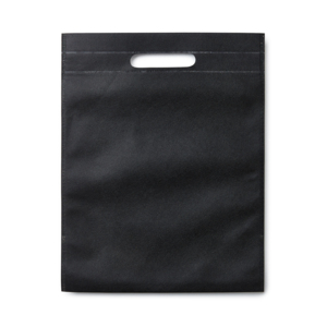 Molded bag in non-woven in a wide color selection. The bag has recessed handles and no gussets. Convenient place for a catalog and some information sheets, which makes it a popular trade fair bag. Please note: Printing price only for 1-color printing. For multi-color printing - contact us for a quote.