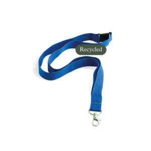 Bra milj&ouml;val! Ett logoband i &aring;tervunnen polyester, s&aring; kallad R-PET. 900 mm l&aring;ngt x 20 mm brett. Det finns &auml;ven i 10 / 15 / 25 mm bredd. Valfri PMS p&aring; bandet redan fr&aring;n 100st utan extra kostnad. Repeterat 1-f&auml;rgstryck, karbinhake och s&auml;kerhetsf&auml;ste ing&aring;r. Minsta best&auml;llningsantal: 100st. &Ouml;nskas extra tryckf&auml;rg tillkommer 0,80kr / f&auml;rg. Schablonkostnad 780kr / f&auml;rg (Rek.ut pris)