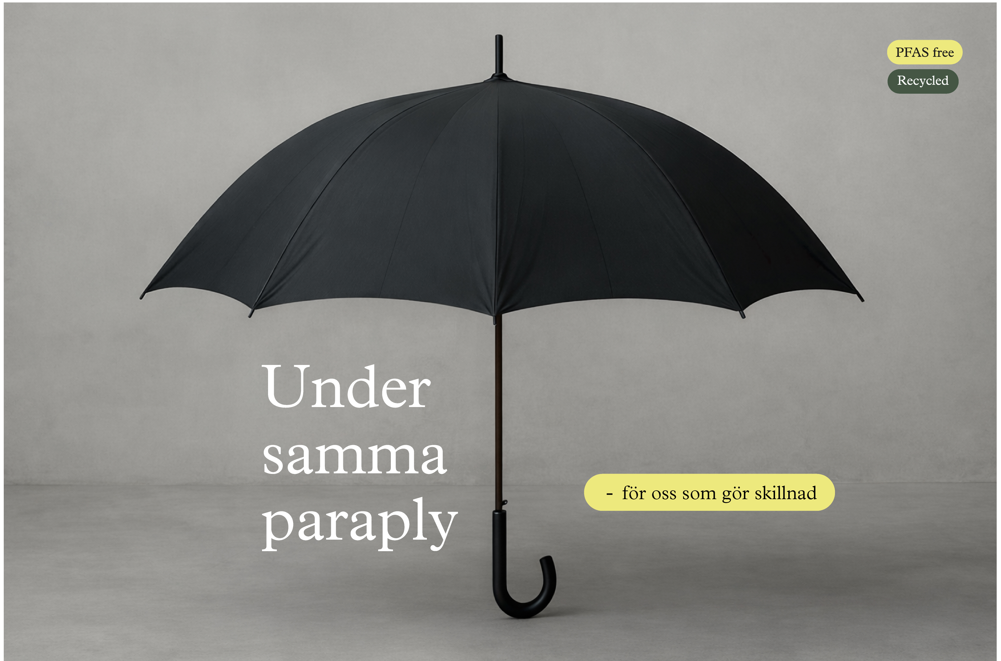 The future is PFAS-free. <br> We choose to lead.