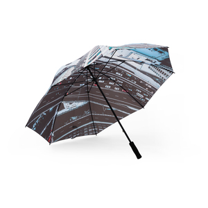 Create unique umbrellas with digital technology when ordering 120 or more umbrellas. The price includes any photo motif on our popular umbrella model Mine, with single layer panels. The umbrella can also be manufactured with double panels. Delivery time approx. 12-14 weeks after approved sample. Minimum order quantity 120pcs. If you want a quote for panels made of recycled polyester, or if you want help with sketch suggestions - get in touch!