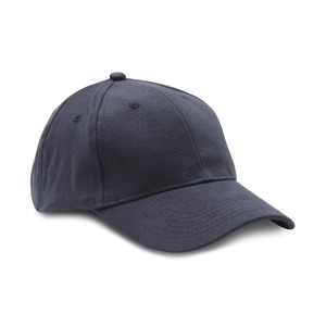 SALE! Basic model hat with six panels, a pre-curved peal and velcro strap closure on the back. This cap is bought in whole cartons of 25 pcs.