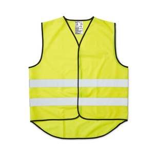 CE-approved fluorescent vest in unisex model with velcro fastening at the front. The reflectors around the vest are 55mm wide. Designed with an extended rear section that provides visibility and extra surface for printing. The warning vest is approved according to EN ISO 20471, class 2. That is. approved to be worn in most workplaces that require extra visibility, day and night. Delivered in a case. When printing on the vest - According to CE standard, the background material may be covered with a total of 447 cm2, of which a maximum of 315 cm2 on the front.