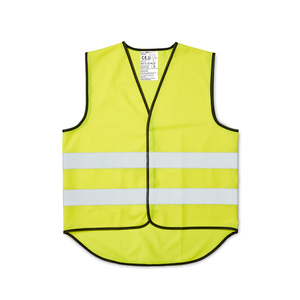 CE-approved fluorescent vest in unisex model with velcro fastening at the front. The reflectors around the vest are 55mm wide. Designed with an extended rear section that provides visibility and extra surface for printing. The warning vest is approved according to EN ISO 20471, class 2. It is approved to be worn in most workplaces that require extra visibility, day and night. Delivered in a case. When printing on the vest - According to CE standard, the background material may be covered with a total of 447 cm2, of which a maximum of 315 cm2 on the front.