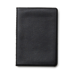 Durable plastic cover with space for an A7 notepad (included). Transparent plastic pocket on the inside. Popular with craftsmen, this notepad fits nicely in a chest pocket.