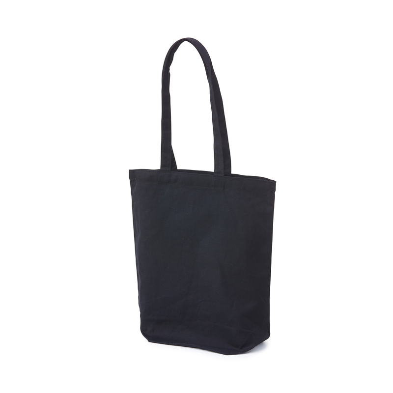 Cotton bag made in durable 250 gram variety. The wide bottom gussets make it spacious and functional for everyday use.
